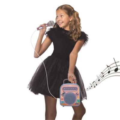 Enceinte Bluetooth avec micros Stitch - Dimensions compactes pour les enfants