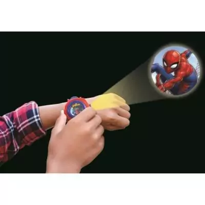 Montre digitale de projection Spider-Man - Fun pour les petits fans!