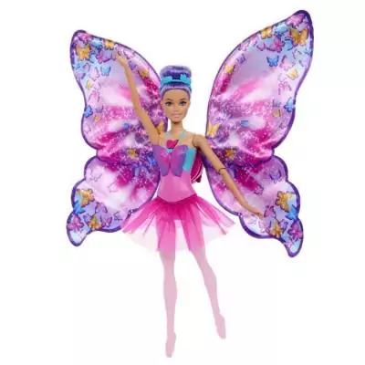 Barbie De Danseuse à Papillon : Poupée 2 en 1 HXJ10