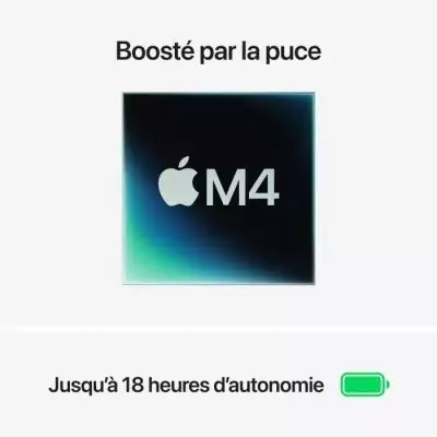 MacBook Air M4 (2025) 13,6" - RAM 24Go - Stockage 512Go - CPU/GPU 10 cœurs - Lumiere Stellaire