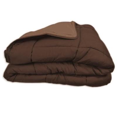 Couette chaude Microfibre 400g/m² Choco & Moka 200x200cm