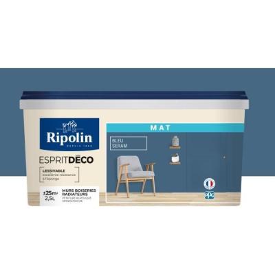 Peinture esprit déco multi-supports RIPOLIN 2,5l - Plus responsable - Made in France