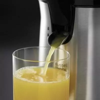 Presse-agrumes électrique Russell Hobbs 22760-56 - Jus de fruits frais en un clin d'œil! Presse-agrumes électrique Russell Hobbs 22760-56 - Jus de fruits frais en un clin d'œil!