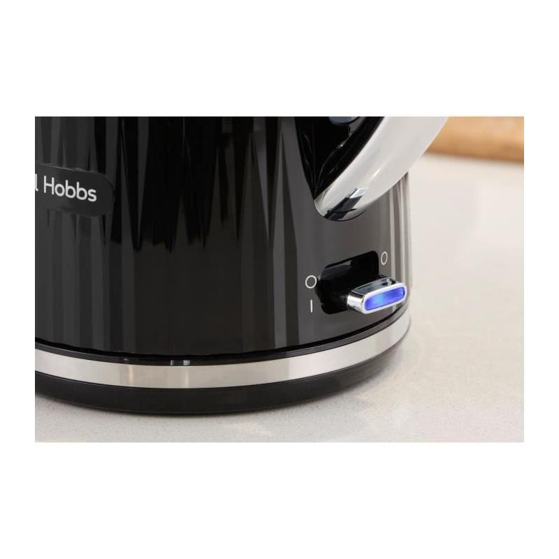Bouilloire électrique RUSSELL HOBBS EDEN 2400W 1,7L Noir