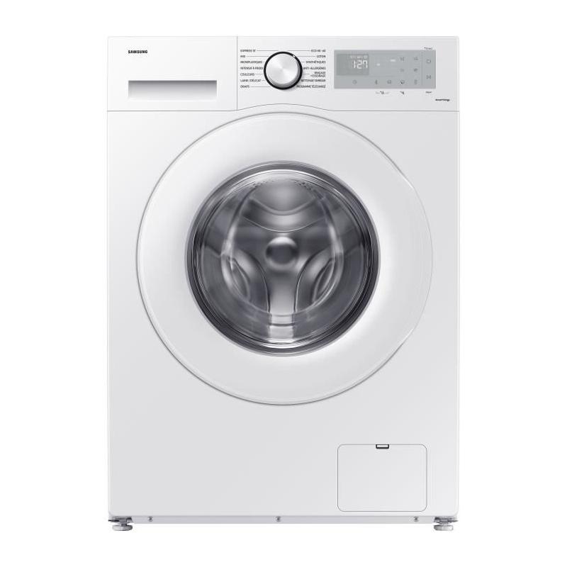 Lave-linge hublot SAMSUNG Ecobubble™ WW80CGC04DTH - 8 kg - Induction - Blanc