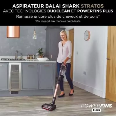 SHARK Stratos IZ400EU: Aspirateur Balai sans fil performant