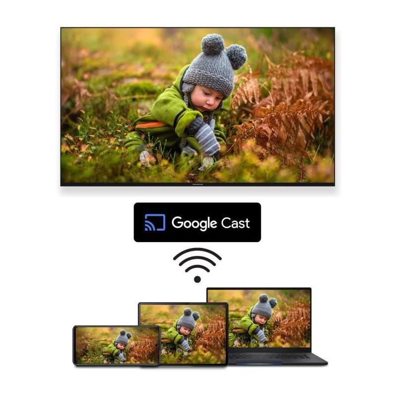 TV QLED 50" 4K HDR Google TV - THOMSON 50QG4S14