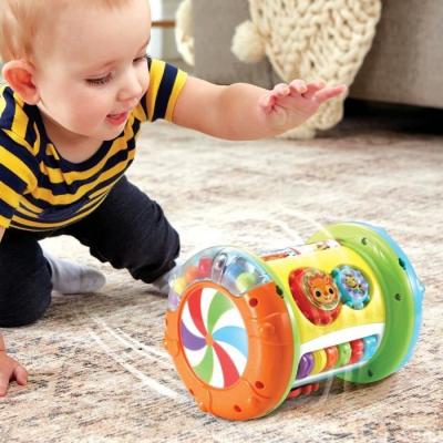 Rouleau d'activités interactif VTECH MAGI ROULEAU TAM-TAM 3 EN 1 - Blanc/Multicolore