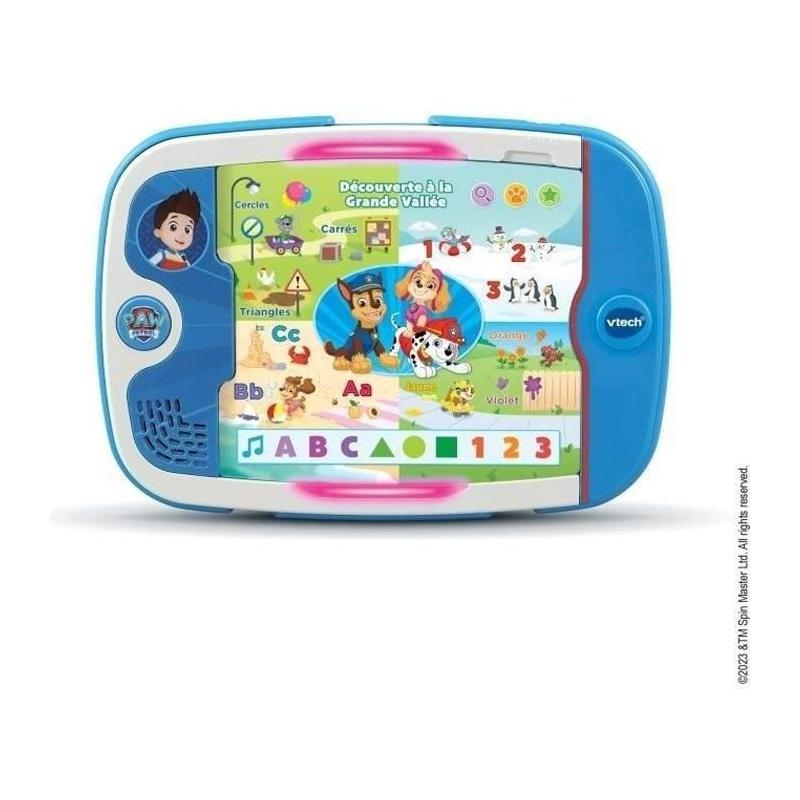VTECH PAT PATROUILLE - TACTIPAD MISSIONS ÉDUCATIVES : Console Éducative (40x25x6 cm)