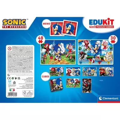 Clementoni Edukit 4 en 1 - Sonic