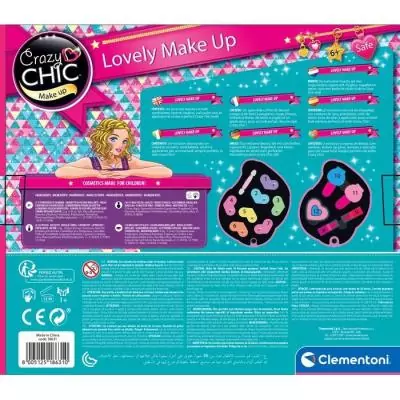 Clementoni Crazy Chic Palette de maquillage Licorne - Lovely make up unicorn