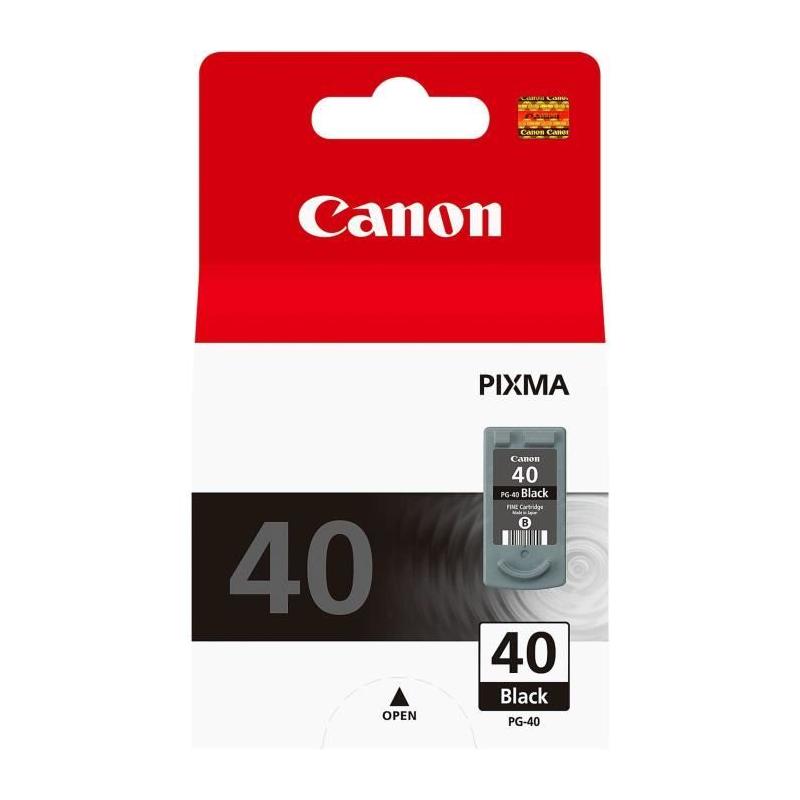 Cartouche d'encre Canon PG-40 Noir - Dimensions compactes