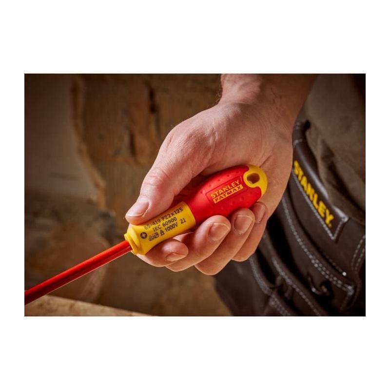 Ensemble Tournevis Isolés 1000V - STANLEY FATMAX - Pour Electricien