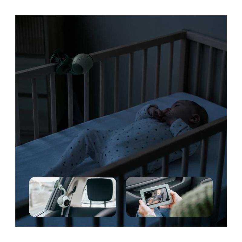 Babyphone Caméra YOO Go+ - Ecran HD 5", Batterie Rechargeable