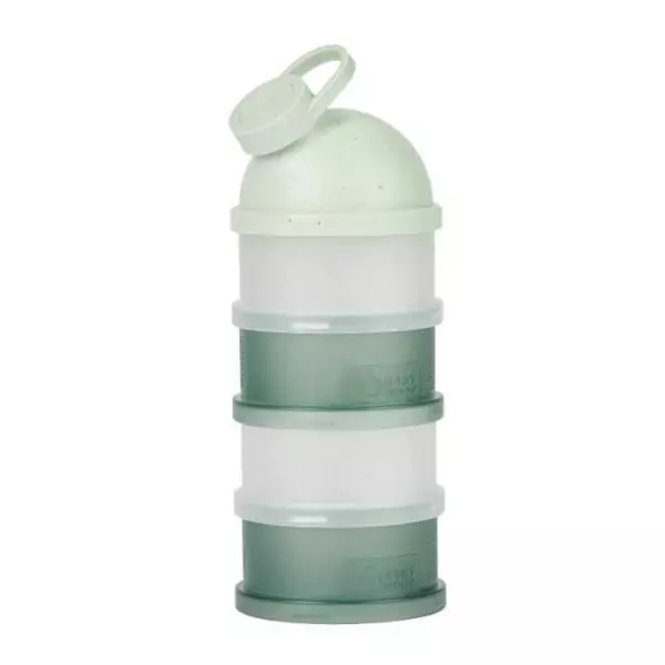 Babymoov Boîtes Doseuses de Lait en Poudre Babydose - Bec verseur ergonomique - Made in France, Vert