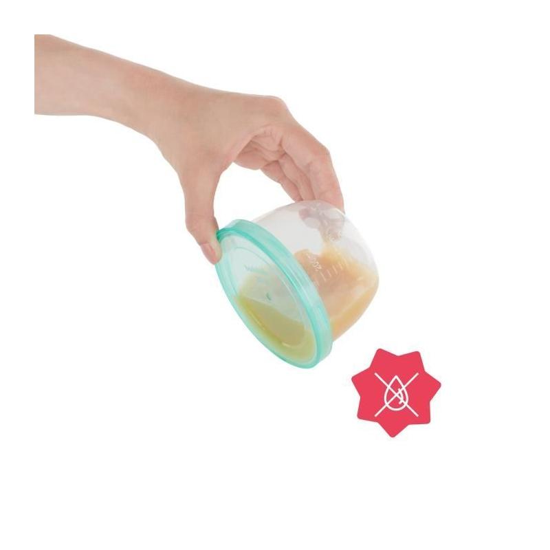 Ensemble de 12 Badabowls Gradués 250ml: Boîtes de Conservation Réinscriptibles