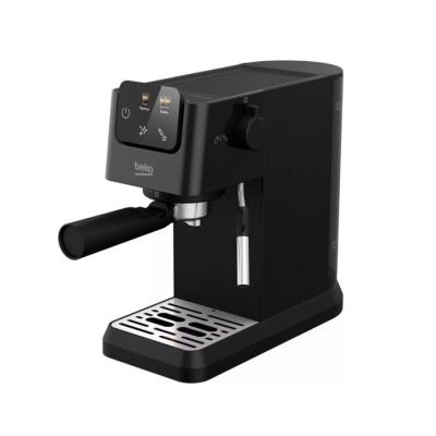 Machine expresso manuelle BEKO - Noir - Puissante et compacte - 1,1 L - 1628 W
