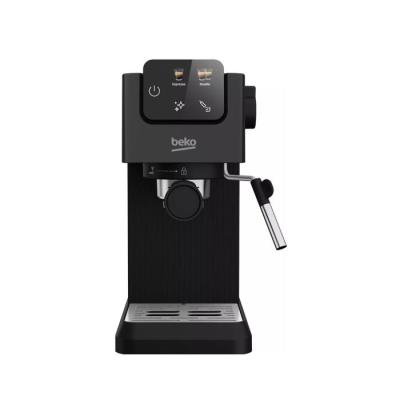 Machine expresso manuelle BEKO - Noir - Puissante et compacte - 1,1 L - 1628 W