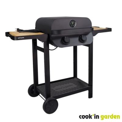 Barbecue électrique COOK'IN GARDEN Flavo 50 sur chariot - Puissance 2500 Watts