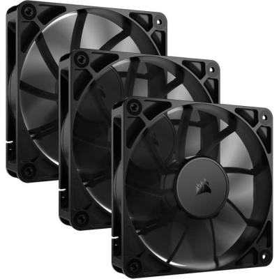 Pack de 3 ventilateurs PWM 120mm - CORSAIR - RS120 - Refroidissement optimal