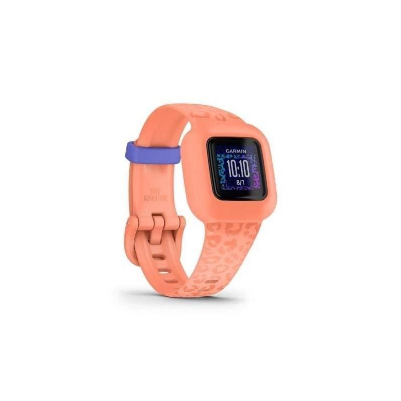 Bracelet d'activité enfant Garmin VIVOFIT JR3 - Pêche Léopard