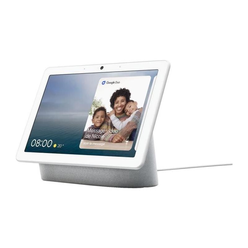 ENCEINTE CONNECTÉE GOOGLE Nest Hub Max - Gris clair