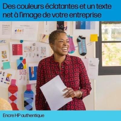 Cartouche d'encre cyan HP 913A authentique pour HP PageWide • CARTOUCHE IMPRIMANTE