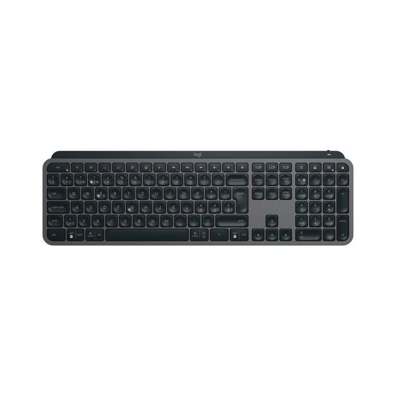 Clavier Logitech MX Keys S - AZERTY Français - Gris Pâle