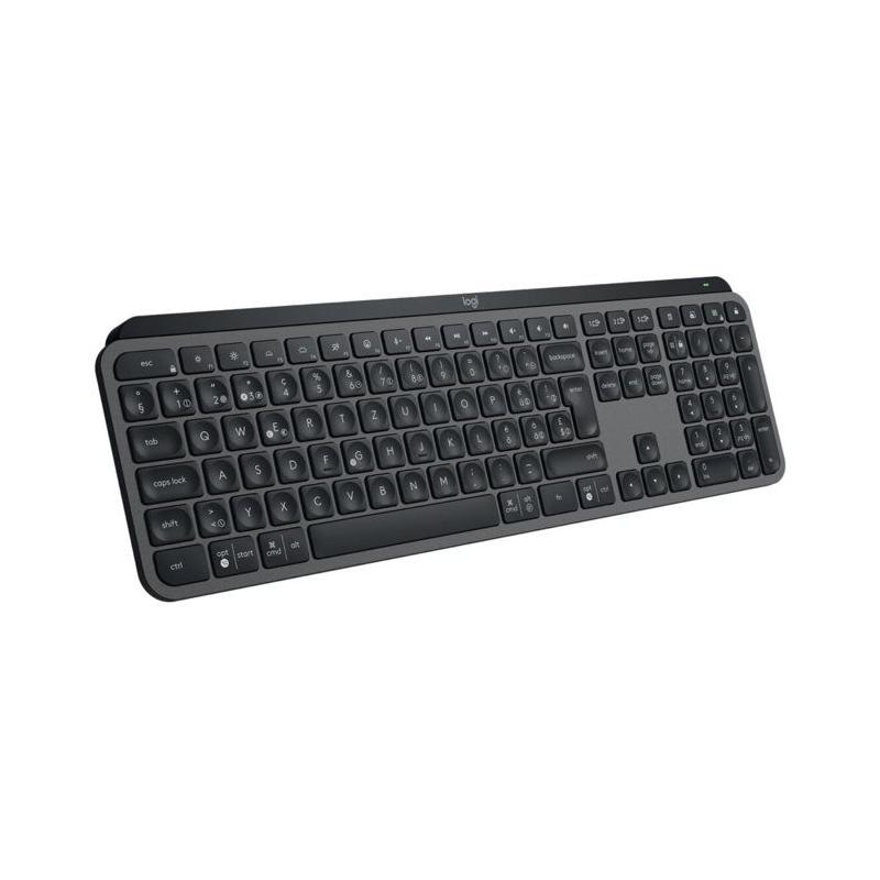 Clavier Logitech MX Keys S - AZERTY Français - Gris Pâle
