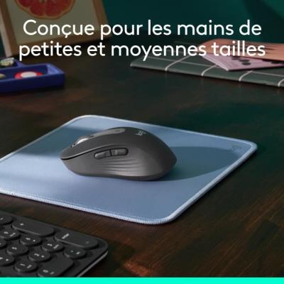 Souris Logitech M650 sans fil - Silencieuse et Graphite