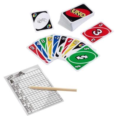 Jeu de Cartes Uno Deluxe - Amusement garanti pour toute la famille