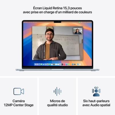 Nouveau MacBook Air M4 Bleu ciel - Performances ultimes