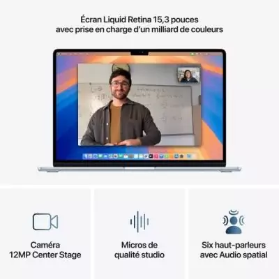Nouveau MacBook Air M4 Bleu ciel - Performances ultimes