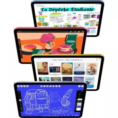 iPad A16 (2025) - 11 pouces Wi-Fi 256Go Bleu - Compact et performant