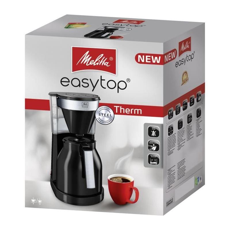 Cafetière filtre MELITTA Easy Top Therm II 1023-08 - Puissance 1050 W - Noir