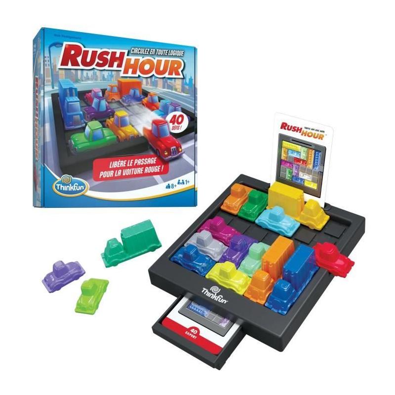 Rush Hour Jeu de logique et embouteillages - 40 défis - Ravensburger