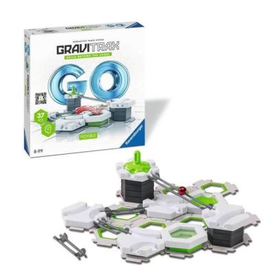 Construisez des circuits de billes flexibles avec Gravitrax GO - Pour les 8 ans et plus