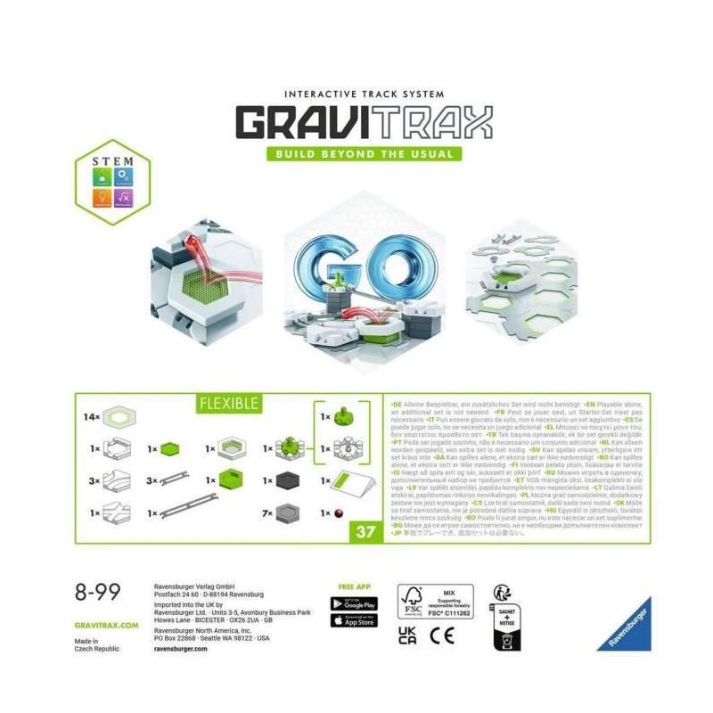 Construisez des circuits de billes flexibles avec Gravitrax GO - Pour les 8 ans et plus