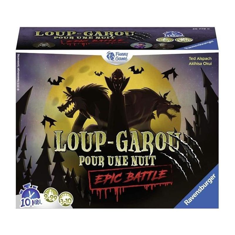 Un loup-garou pour une nuit : jeu d'ambiance épique !