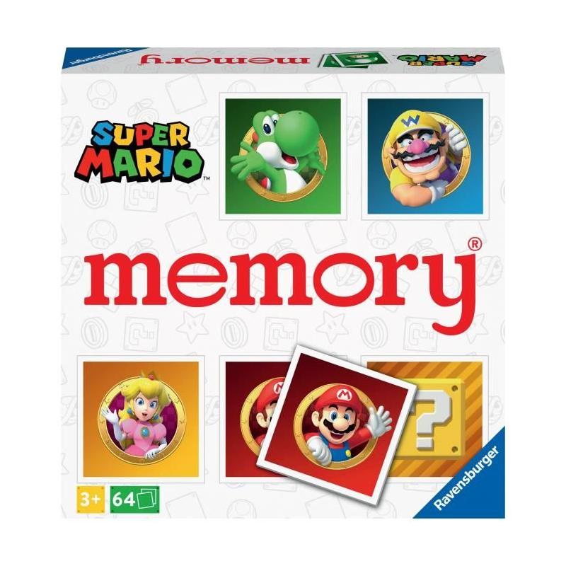 Jeu Educatif Memory Super Mario - Pour Enfants dès 3 ans