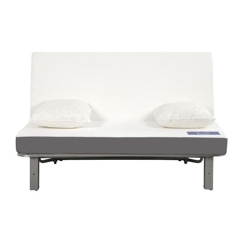Banquette BZ 2 places Noir - Confortable et pratique