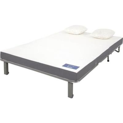 Banquette BZ 2 places Noir - Confortable et pratique
