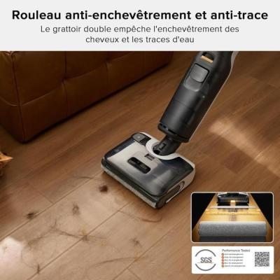 Aspirateur Laveur ROBOROCK F25 20K Pa Tout-en-Un - Séchage Rapide à 90°C