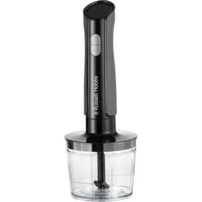 Mixeur plongeant 3 en 1 Russell Hobbs - Noir - 500W - 2 vitesses + Pulse