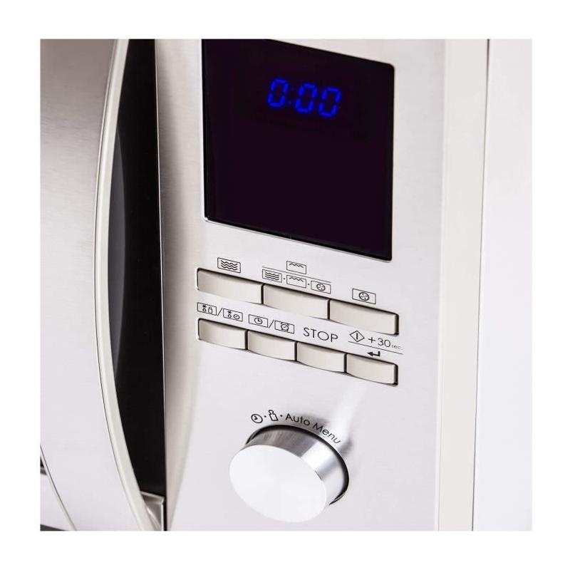 Micro-ondes grill Inox 32 L - 1000 W - Pose libre