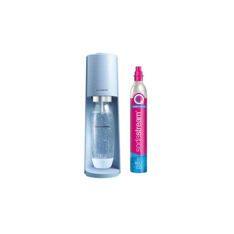 Machine à eau pétillante SODASTREAM - TERRA Bleu - Kit pratique