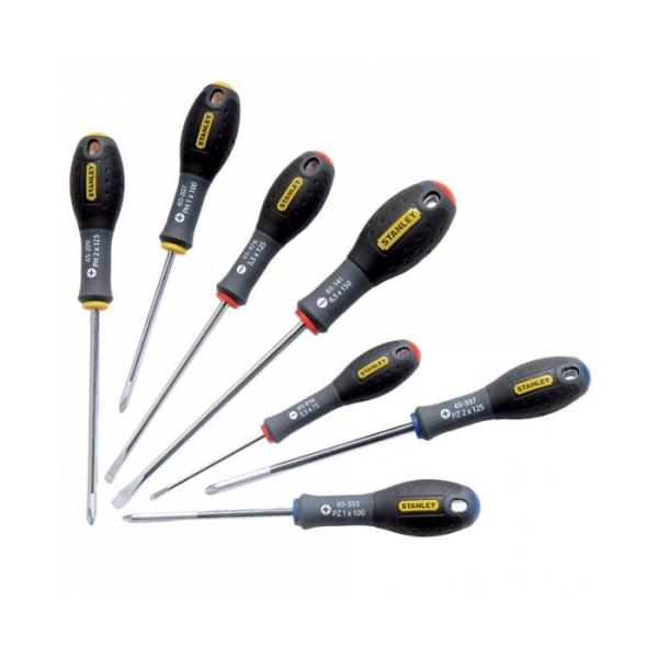 Jeu de 7 Tournevis - STANLEY FATMAX - 0-65-438 - Electricien + Mecanicien + Phillips + Pozidriv
