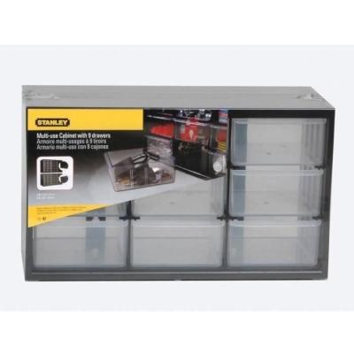 Casier de rangement STANLEY - 9 compartiements - Tout en ordre