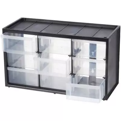Casier de rangement STANLEY - 9 compartiements - Tout en ordre