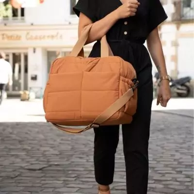 Sac à langer THERMOBABY PLUMEA - Ocre: Pratique et stylé
